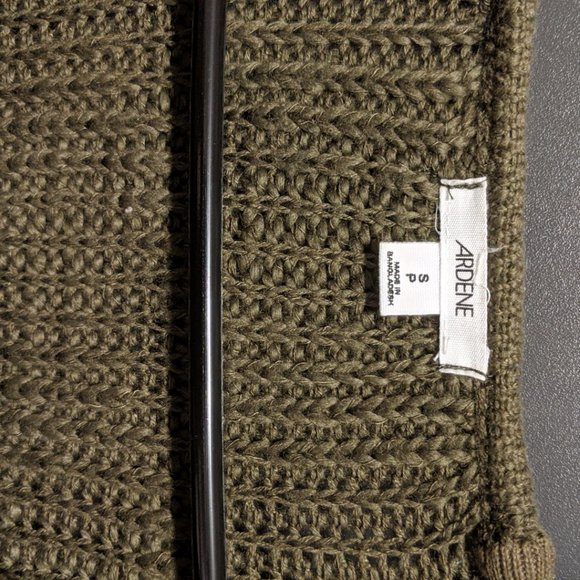 Ardene  // Forest Green Knitted Sweater - Picture 2 of 4